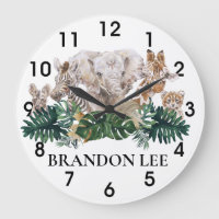 Jungle Babies Safari African Elephant Personalised