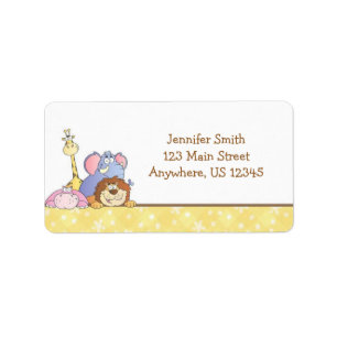 Jungle Baby Design Label