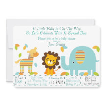 Jungle Baby Shower (Boy)