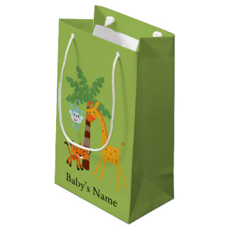 Jungle Baby Shower Gift Bag