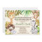Jungle Baby Shower Invitation, Safari Invitation
