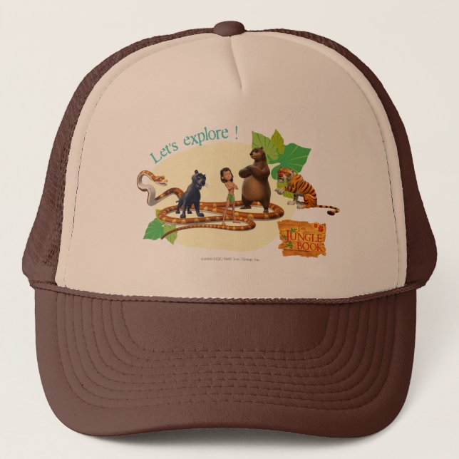 Jungle Book Group Shot 4 Trucker Hat (Front)