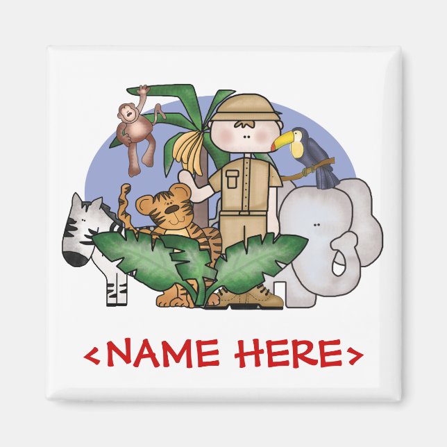 Jungle Boy Magnet (Front)