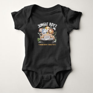 Jungle boys baby bodysuit