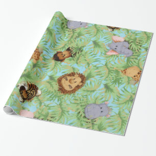 Jungle Budies Wrapping Paper