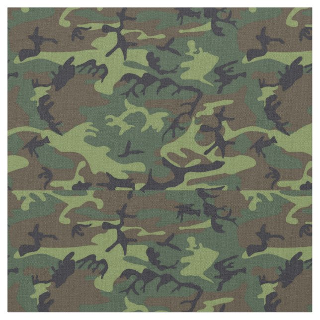 Jungle Camo Fabric (Close Up)