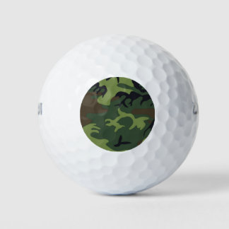 Jungle Camo Golf Balls