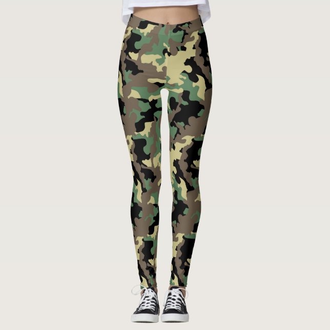 Jungle Camo - Legging (Front)
