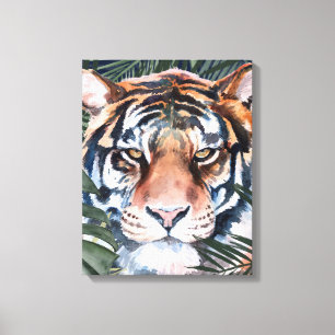 Jungle Cat - Tiger Canvas Print
