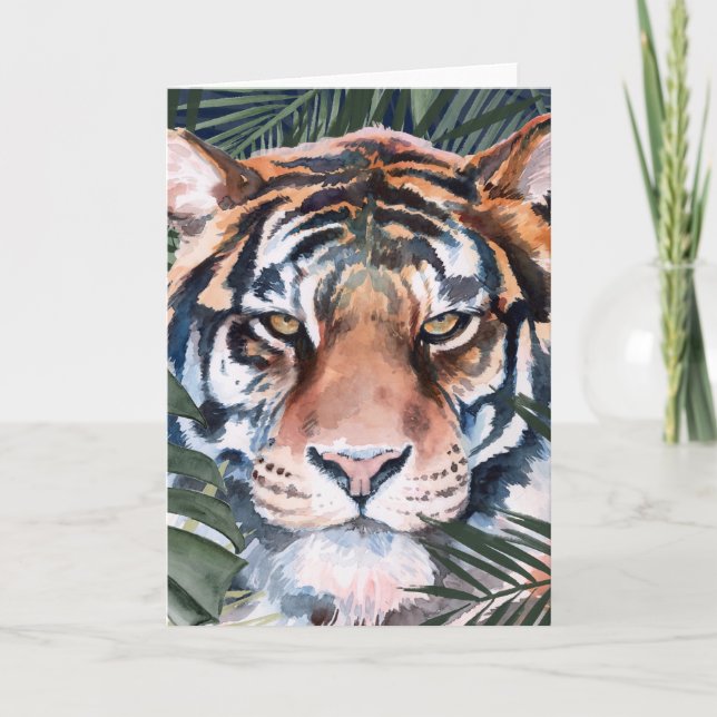 Jungle Cat - Tiger Card (Front)