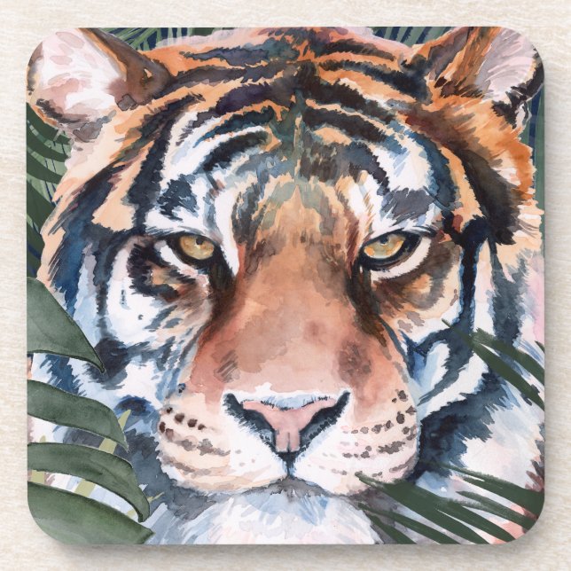 Jungle Cat - Tiger Coaster (Front)