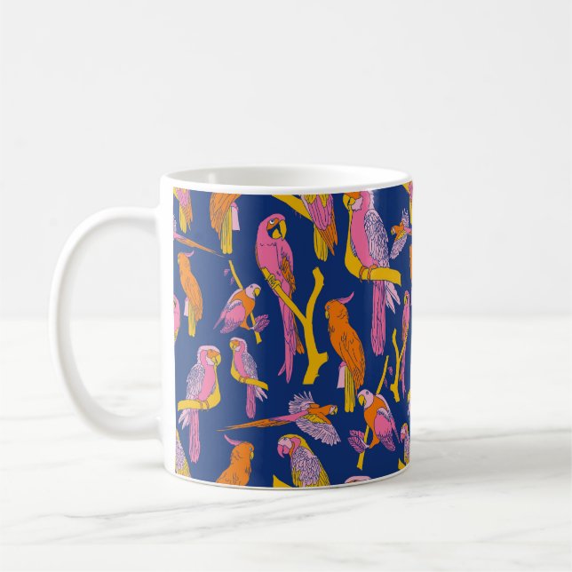 Jungle Chatter Coffee Mug (Left)