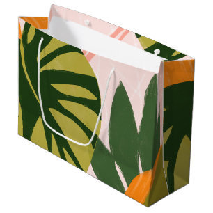 Jungle Collage I Large Gift Bag