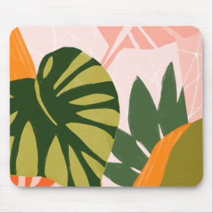 Jungle Collage I Mouse Mat