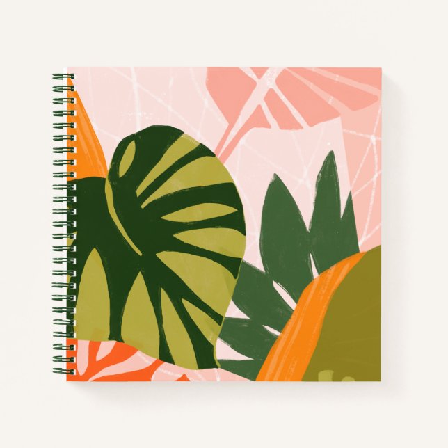 Jungle Collage I Notebook (Front)
