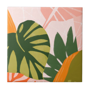 Jungle Collage I Tile