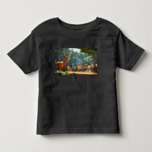 Jungle Council: Voices of the Wild Toddler T-Shirt