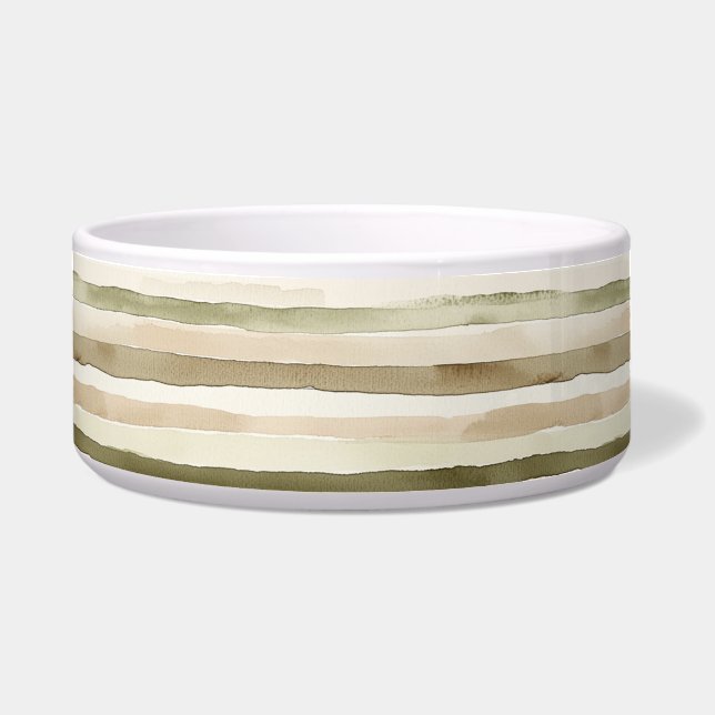 Jungle Cream Brown Stripes   (Front)
