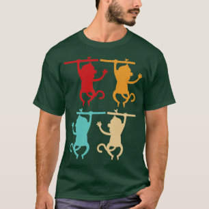 Jungle Cute Chimp Zoo Keeper Monkey T-Shirt