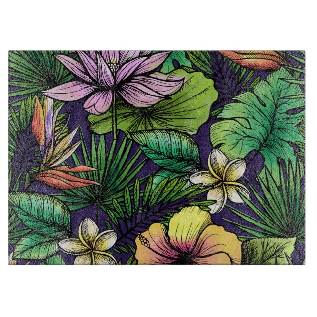 Jungle Cutting Board (Front)