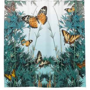 Jungle Entry Shower Curtain