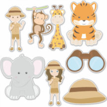 jungle explorers sticker pack 2
