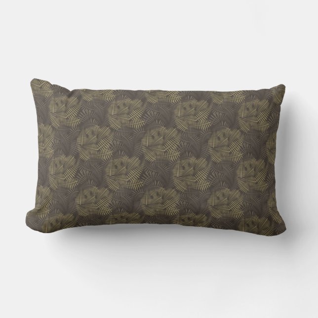 Jungle Ferns Lumbar Cushion (Front)