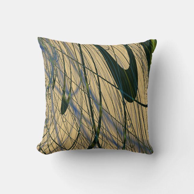 Jungle Fever Fractal Cushion (Front)