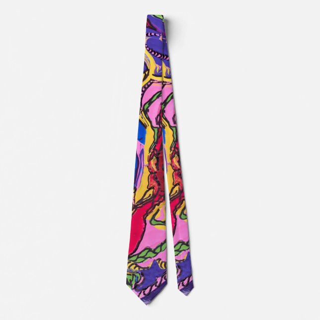 ‘Jungle Fever’ Print Tie (Front)