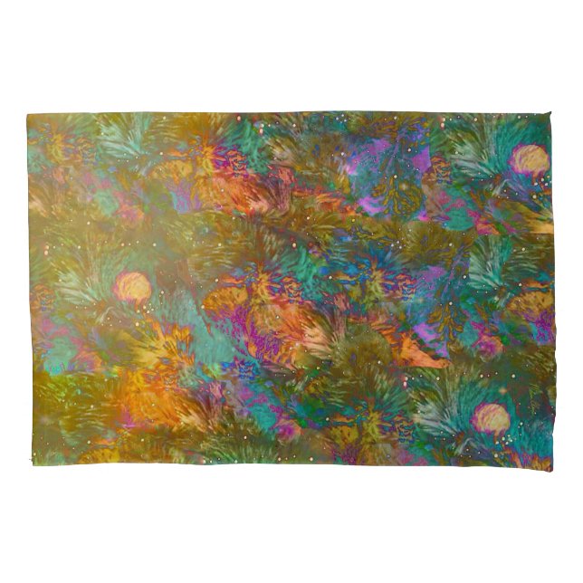 Jungle Flower Pillowcase (Front)