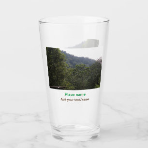 Jungle forest trees moutain travel add place name glass