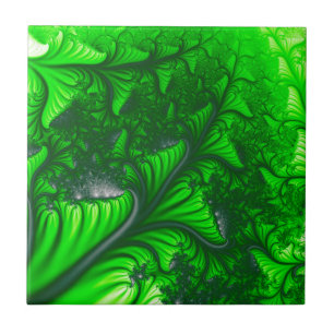 Jungle fractal tile