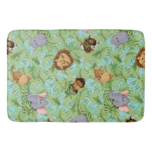 Jungle Friends Bath Mat