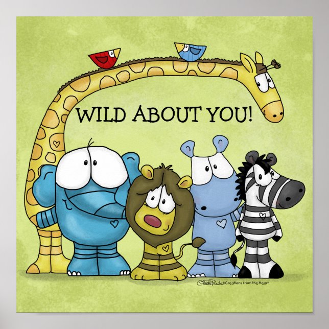 Jungle Friends-Wild About You Poster (Front)