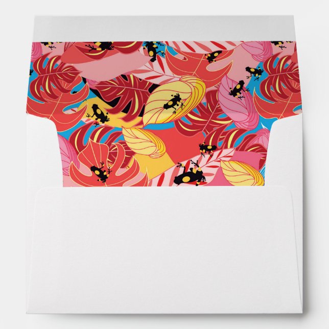 Jungle Frogs Envelopes (Back (Bottom))