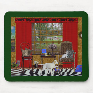 Jungle/Garden Thank You Mousepad