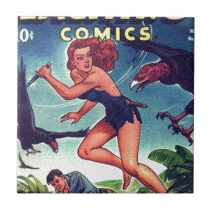 Jungle Girl and Condo Tile