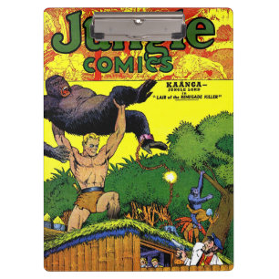 Jungle Gorilla's Lair Vintage Comics Clipboard