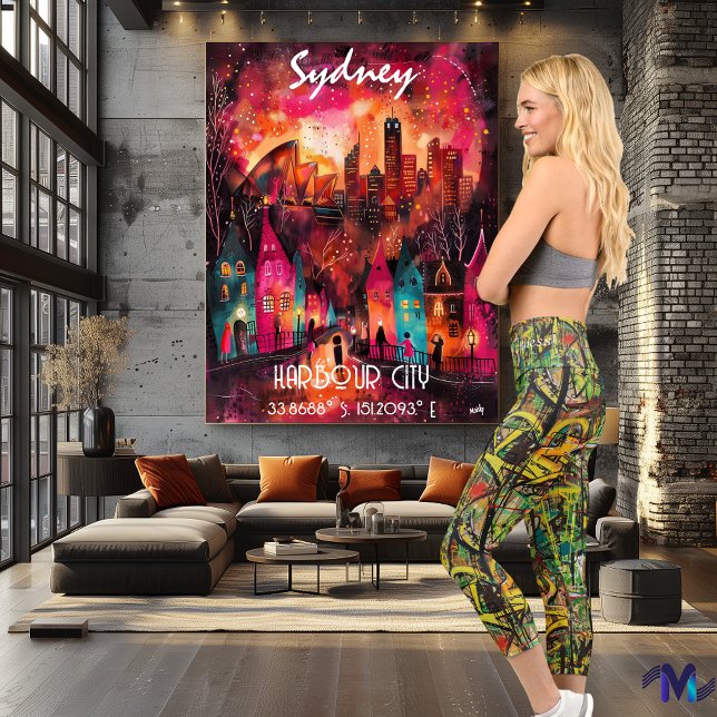 Jungle Graffiti Leggings - Bold and Energetic (Creator Uploaded)