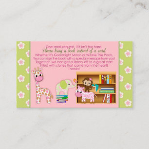 Jungle Jill Book Requests Instead of a Card 100pk