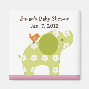 Jungle Jill Elephant Magnet/Keepsake/Party Favour Magnet