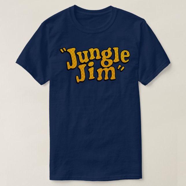 Jungle Jim Retro 70s  Drag Racer T-Shirt (Design Front)