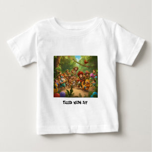 Jungle Joy: Unleash Your Inner Wild One Baby T-Shirt