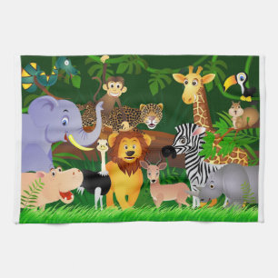 Jungle Kitchen Towel