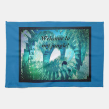 Jungle Kitchen Towel