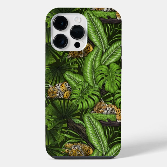 Jungle kitties iPhone case (Back)