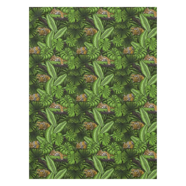 Jungle kitties tablecloth (Front)