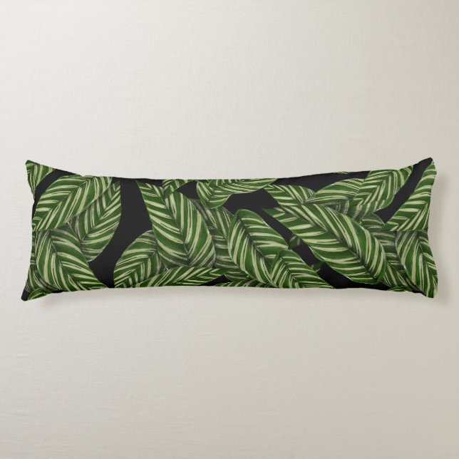 jungle leaves body pillow (Front)