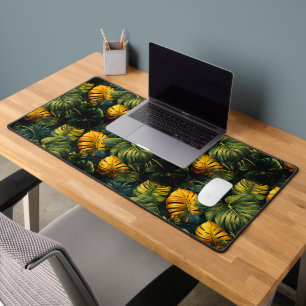 Jungle Leaves Desk Mat
