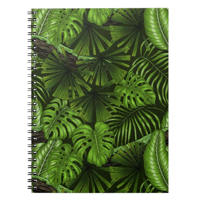 Jungle leaves notebook (Front)